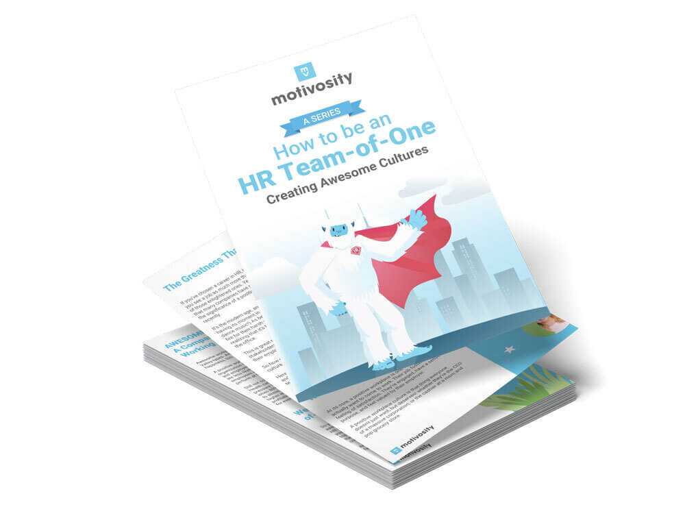 Image with text - How to be an HR Team-of-One, A Series!