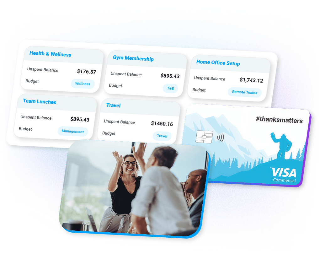 Global map showing worldwide fulfillment options and Shopify store connectors in Motivosity for employee rewards.